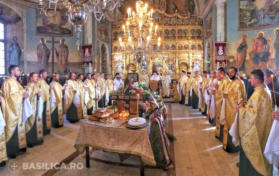Lidia Stăniloae's Funeral Service