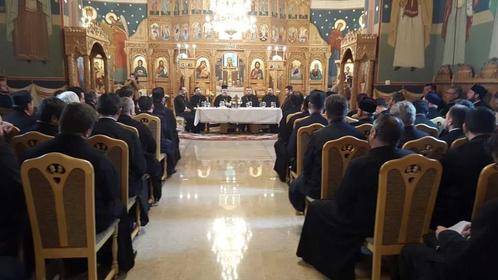 Şedinţă administrativă în protopopiatul Ilfov Nord. Întrunirea a fost prezidată de PS Timotei Prahoveanul