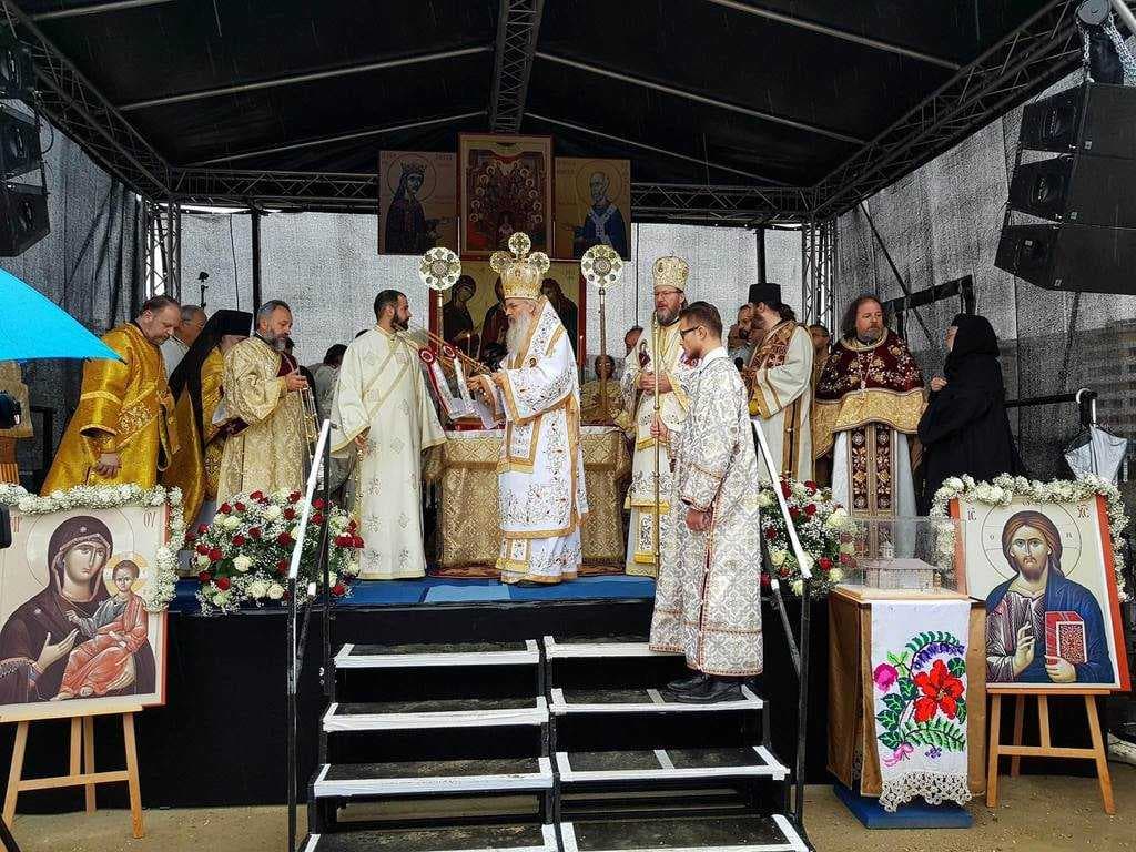Piatră de temelie Biserică românească Viena