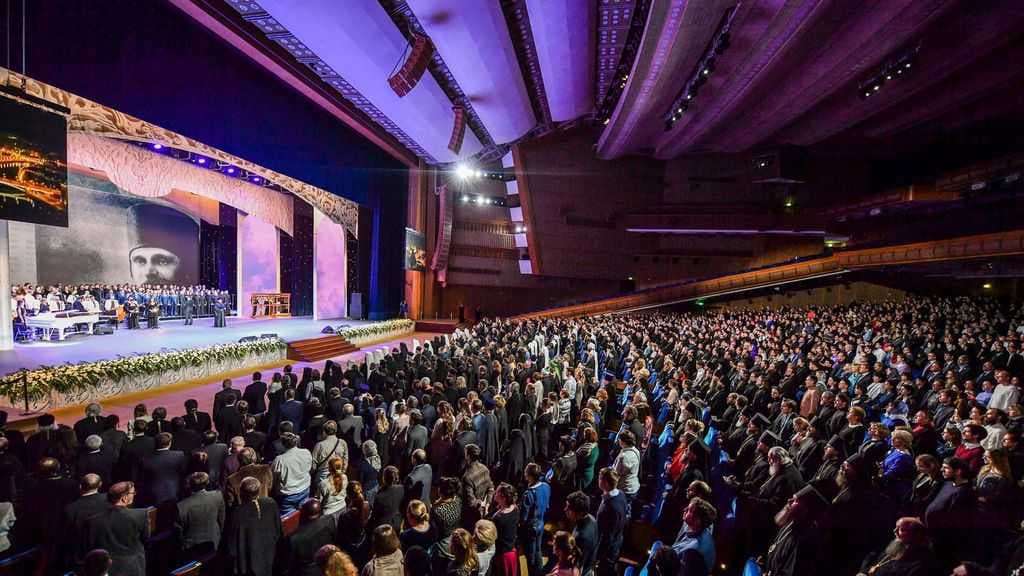 Patriarhul Daniel la concert festiv la Moscova Kremlin