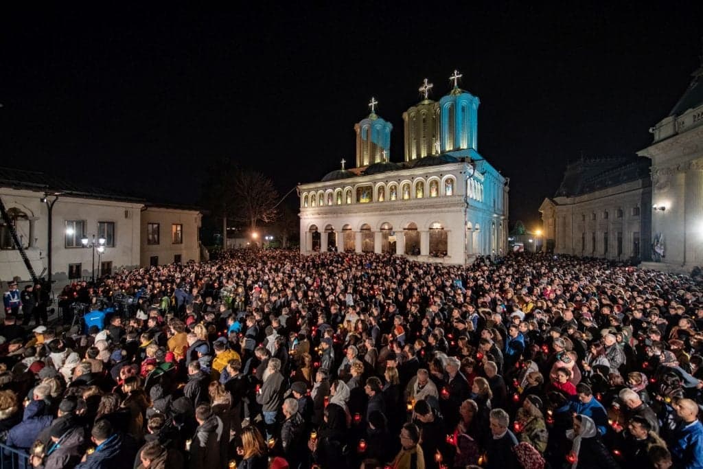 Slujba invierii la catedrala patriarhala 2018