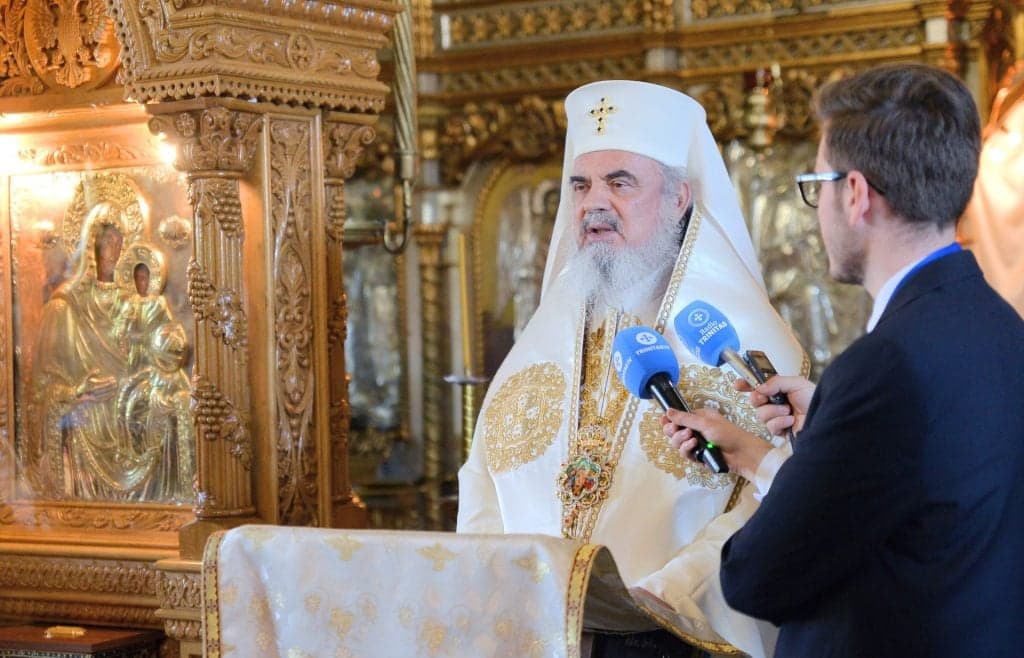 Patriarhul Daniel la Tiganesti