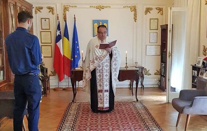 Pr Daniel Ene a slujit în Chile