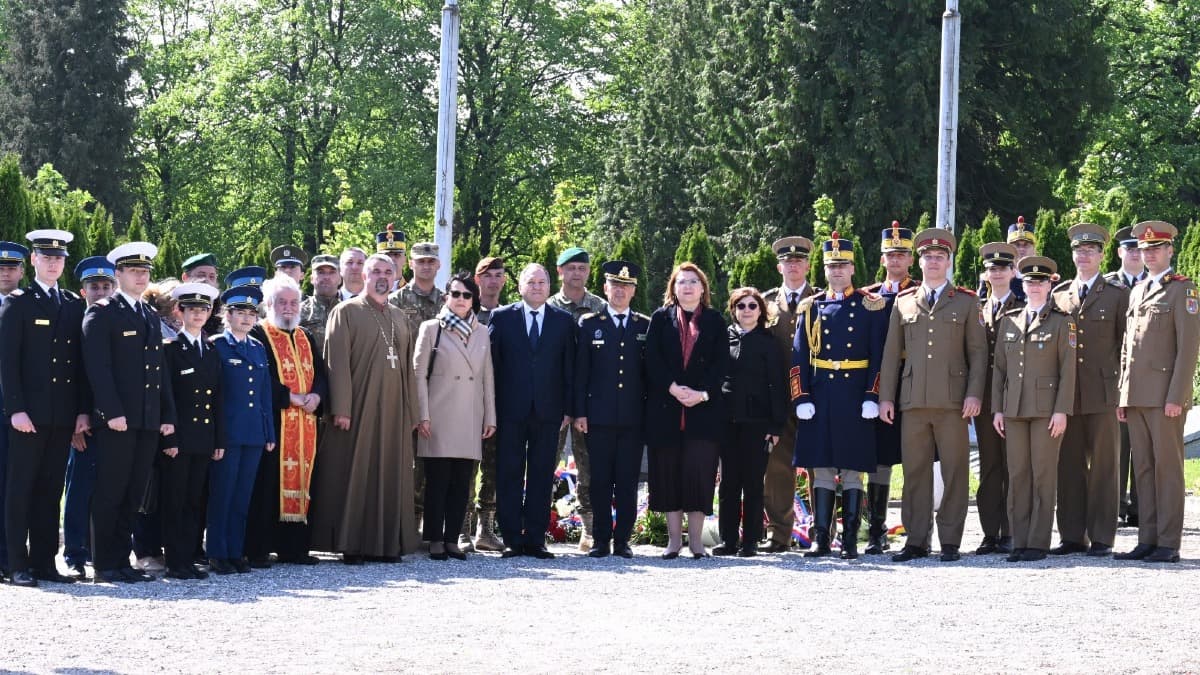 Mars comemorativ la Brno pentru eroii romani